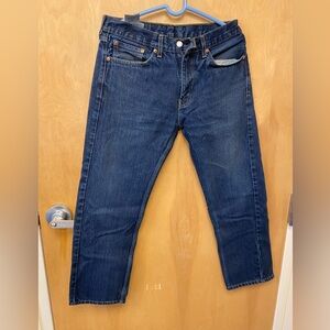 Levi’s 505 Red Tag 2018 size 32x29 straight leg men’s jeans.